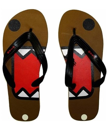 Domo-Kun Domo Face Flip Flops Sandals | L