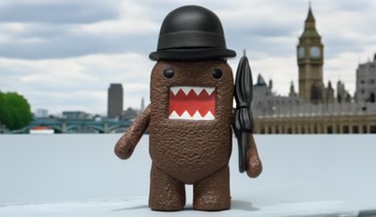 DOMO-KUN JDM DOMO-KUN Cute Japanese little monster kids toys Tote Bag