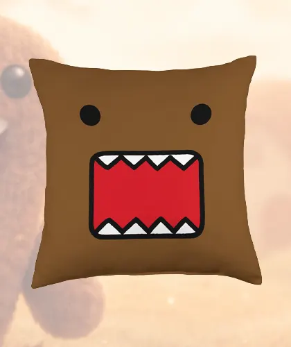 Domo-Kun Domo Face Flip Flops Sandals | L